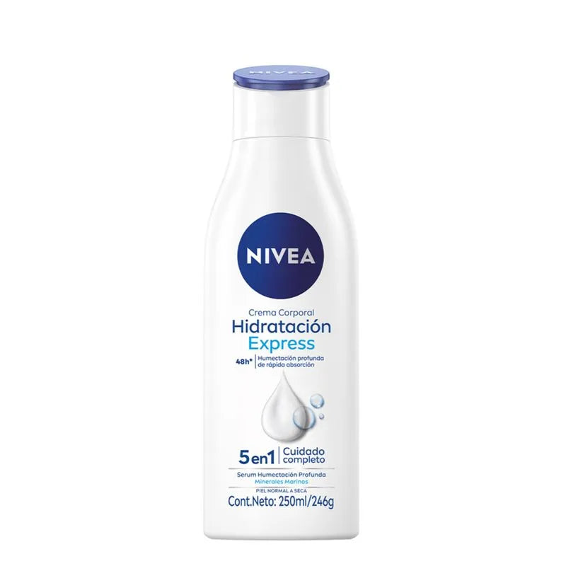 GLOWAB HydraSoft / Crema Nivea 5 en 1
