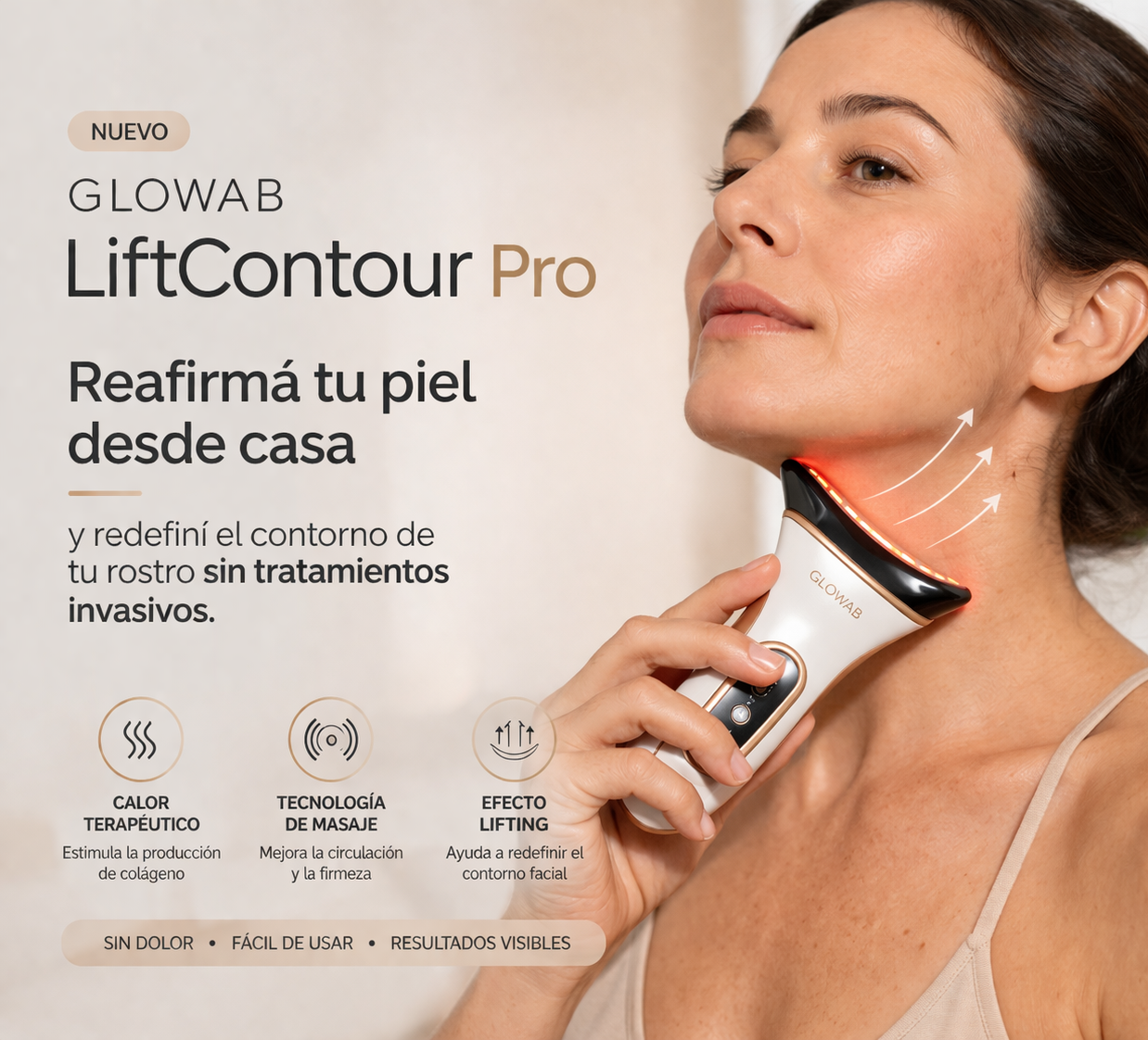 GLOWAB Facedefine / Mesajeador Reductor de Papada