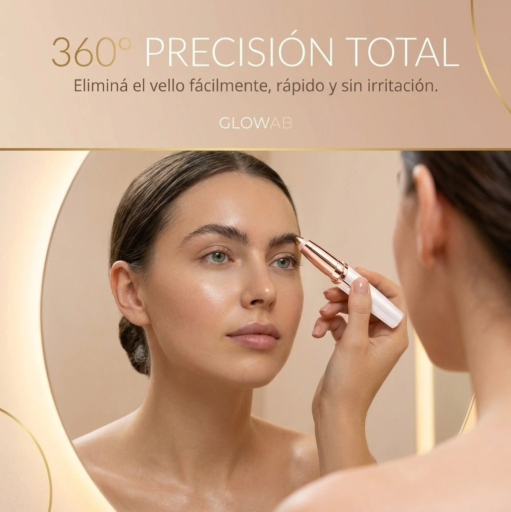 GLOWAB Pincel Precisión Pro / Depiladora Facial